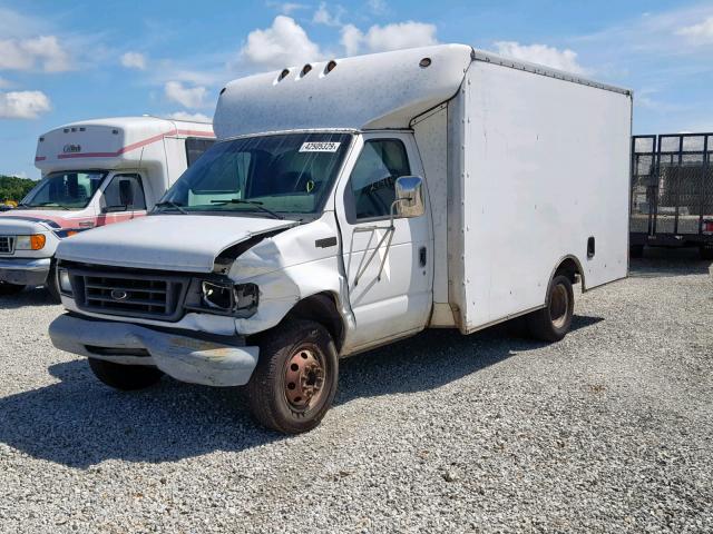 1FDWE35LX3HA02548 - 2003 FORD E350 WHITE photo 2