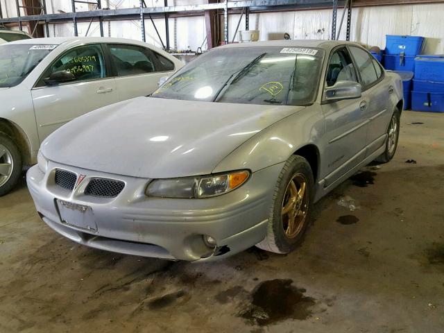 1G2WP52K4YF266801 - 2000 PONTIAC GRAND PRIX SILVER photo 2