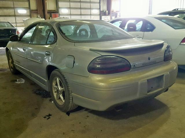 1G2WP52K4YF266801 - 2000 PONTIAC GRAND PRIX SILVER photo 3