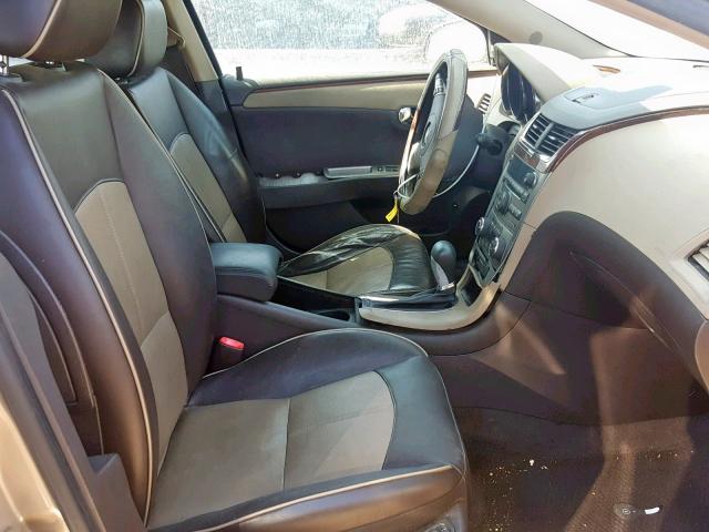 1G1ZK577784200341 - 2008 CHEVROLET MALIBU LTZ ყავისფერი ფოტო 5