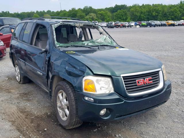 1GKDT13S752181867 - 2005 GMC ENVOY GREEN photo 1