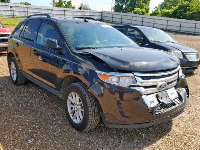 2FMDK3GC4DBC69857 - 2013 FORD EDGE SE BLACK photo 1