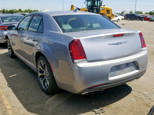 2C3CCABG4JH227200 - 2018 CHRYSLER 300 S SILVER photo 3