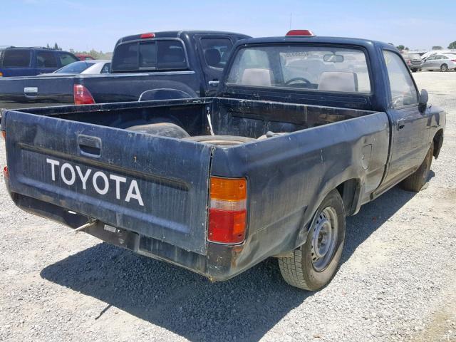 4TARN81A8RZ212406 - 1994 TOYOTA PICKUP 1/2 BLACK photo 4