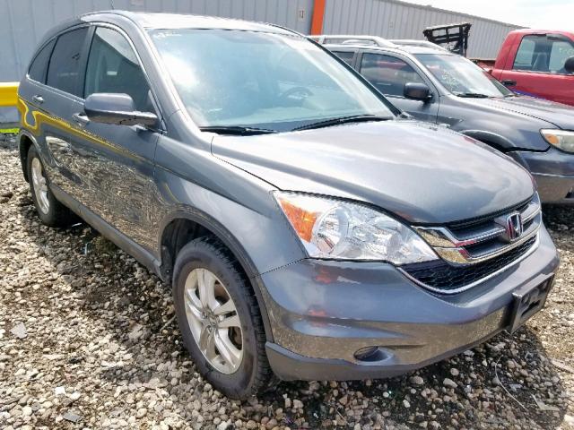 5J6RE4H77AL070686 - 2010 HONDA CR-V EXL GRAY photo 1