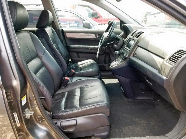 5J6RE4H77AL070686 - 2010 HONDA CR-V EXL GRAY photo 5