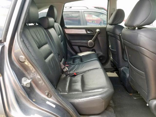 5J6RE4H77AL070686 - 2010 HONDA CR-V EXL GRAY photo 6