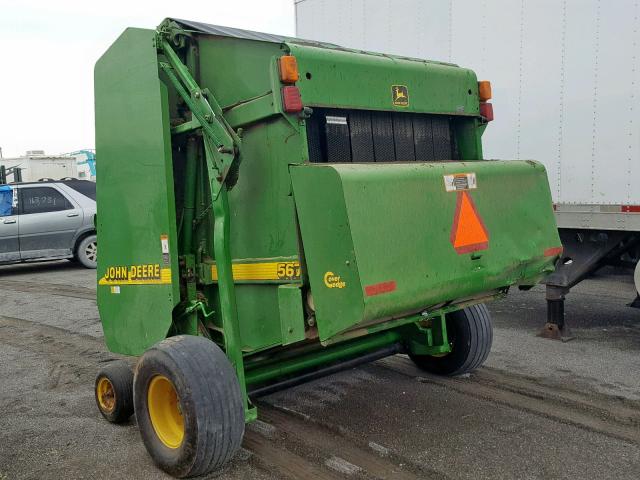 E00567X156705 - 2001 JOHN DEERE 567 BALER GREEN photo 4