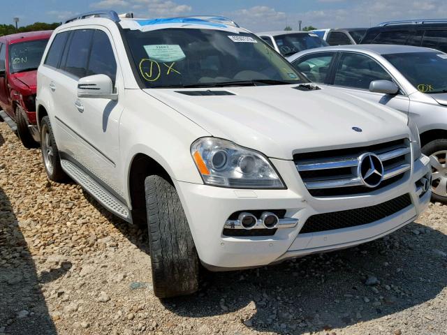 4JGBF7BE7BA664586 - 2011 MERCEDES-BENZ GL 450 4MA WHITE photo 1