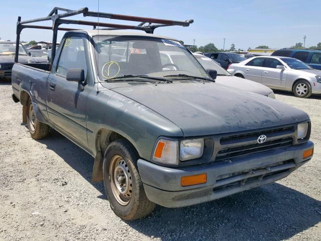 4TARN81A9PZ133212 - 1993 TOYOTA PICKUP 1/2 GREEN photo 1