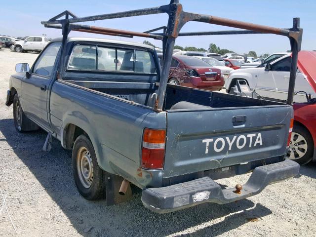 4TARN81A9PZ133212 - 1993 TOYOTA PICKUP 1/2 GREEN photo 3