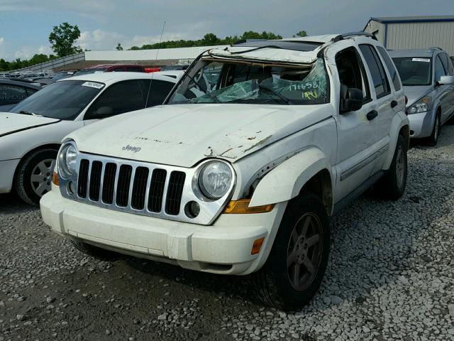 1J4GK58K36W240087 - 2006 JEEP LIBERTY LI WHITE photo 2