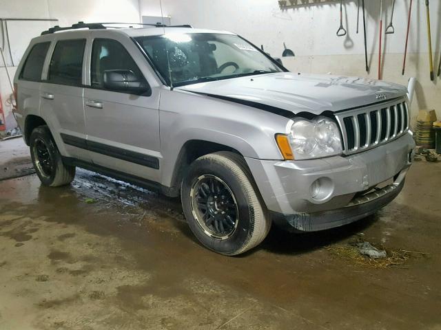 1J4HR48N56C182120 - 2006 JEEP GRAND CHER SILVER photo 1