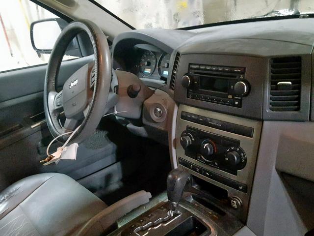 1J4HR48N56C182120 - 2006 JEEP GRAND CHER SILVER photo 10