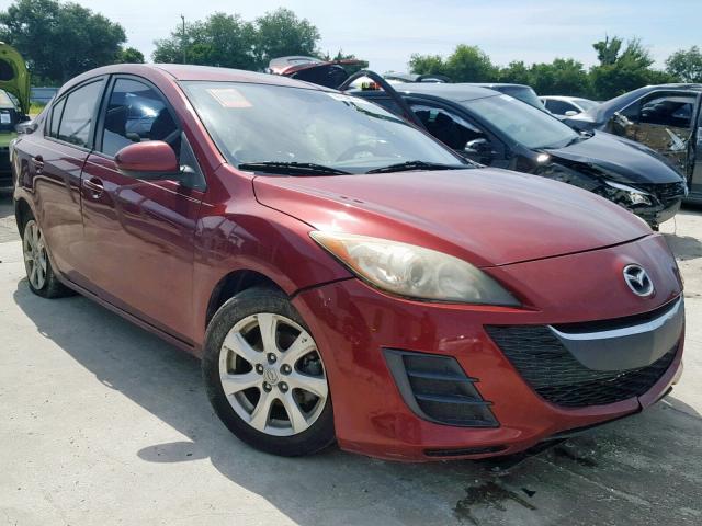 JM1BL1SF9A1146187 - 2010 MAZDA 3 I MAROON photo 1