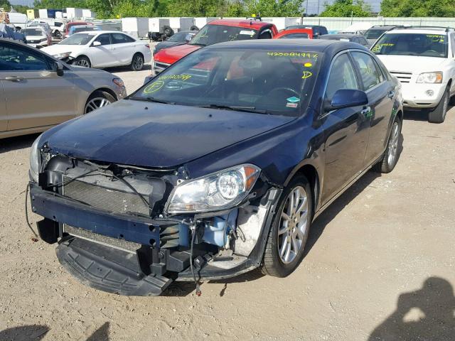 1G1ZE5EBXAF120749 - 2010 CHEVROLET MALIBU LTZ ლურჯი ფოტო 2