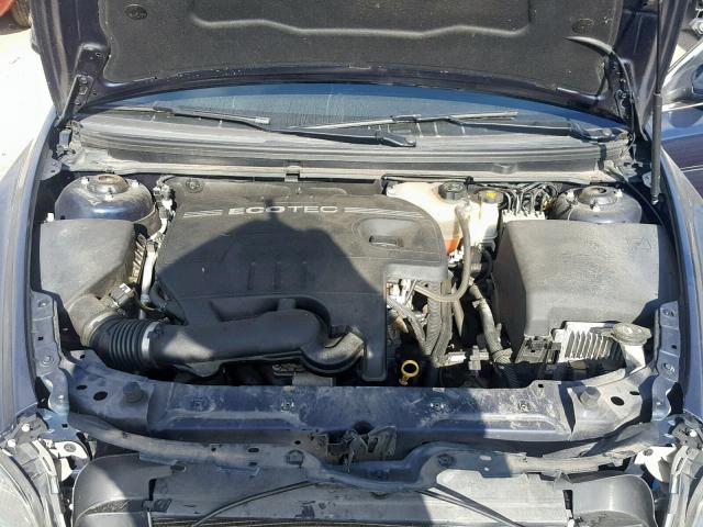 1G1ZE5EBXAF120749 - 2010 CHEVROLET MALIBU LTZ ლურჯი ფოტო 7