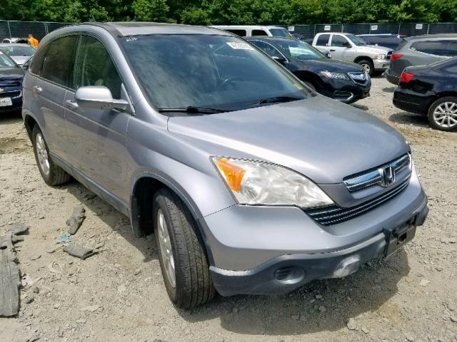 JHLRE38737C014420 - 2007 HONDA CR-V EXL SILVER photo 1