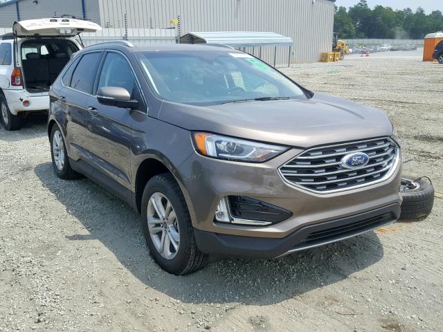 2FMPK3J98KBC10740 - 2019 FORD EDGE SEL GRAY photo 1