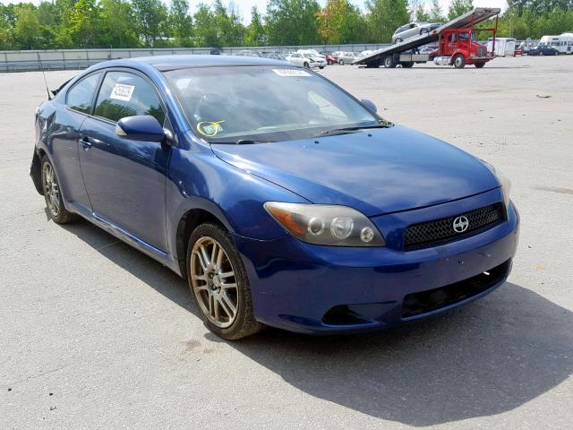 JTKDE167780268044 - 2008 TOYOTA SCION TC BLUE photo 1