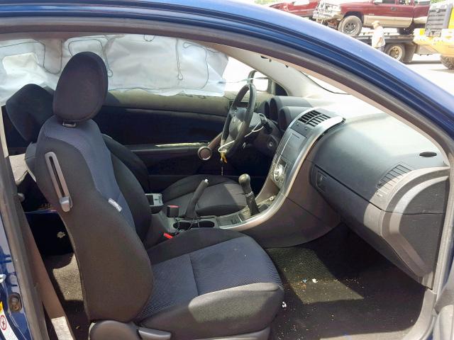 JTKDE167780268044 - 2008 TOYOTA SCION TC BLUE photo 5