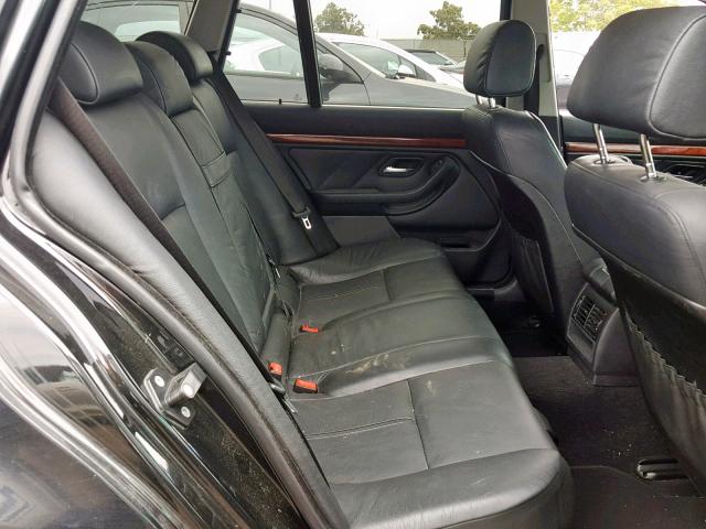 WBADS43483GE11966 - 2003 BMW 525 IT AUT BLACK photo 6