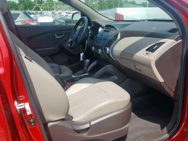 KM8JUCAG3FU112388 - 2015 HYUNDAI TUCSON LIM BURGUNDY photo 5