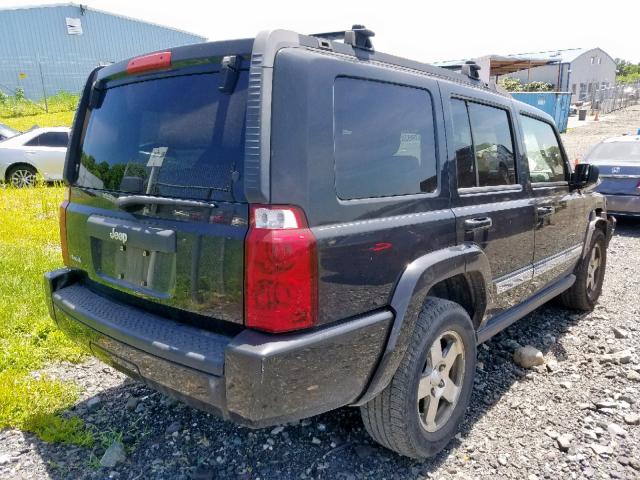 1J4RG4GK1AC114567 - 2010 JEEP COMMANDER BLACK photo 4