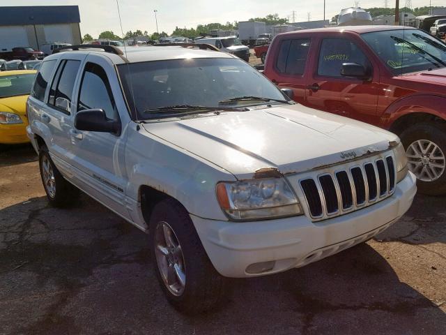 1J8GW58J22C100408 - 2002 JEEP GRAND CHER WHITE photo 1