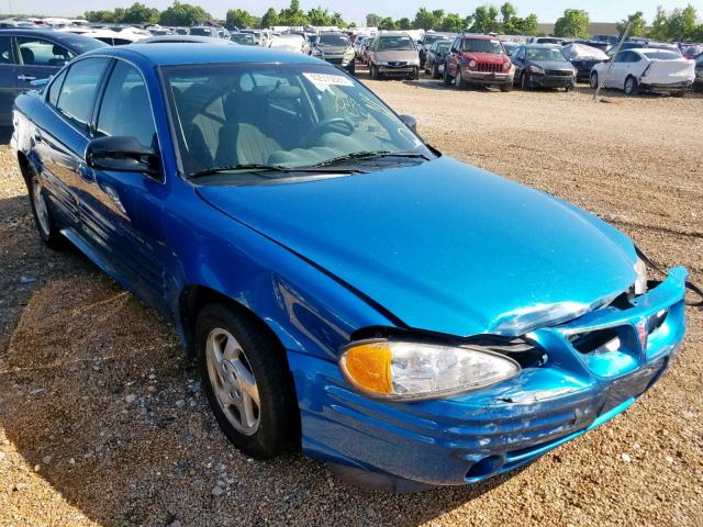 1G2NF52T5YC546994 - 2000 PONTIAC GRAND AM S BLUE photo 1