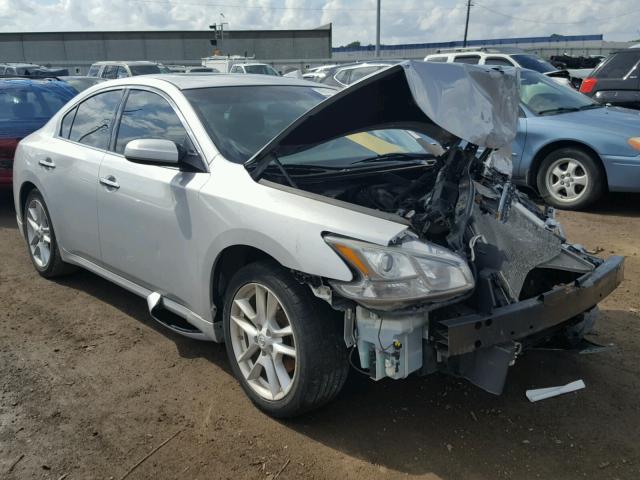 1N4AA5AP4BC835570 - 2011 NISSAN MAXIMA S SILVER photo 1