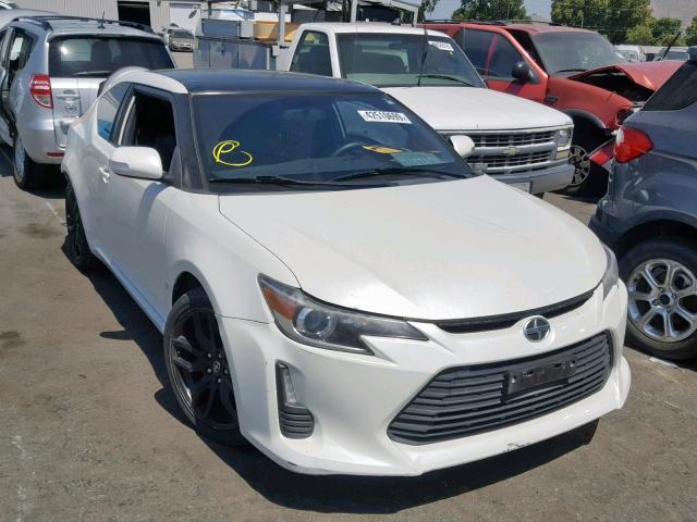 JTKJF5C73GJ018918 - 2016 TOYOTA SCION TC WHITE photo 1