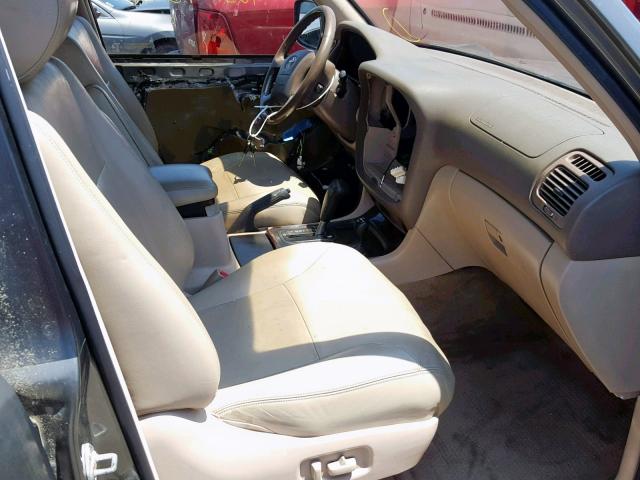 JTEHT05J812002480 - 2001 TOYOTA LAND CRUIS GREEN photo 5