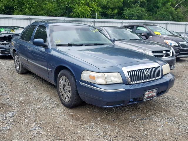 2MEFM74V97X609367 - 2007 MERCURY GRAND MARQ BLUE photo 1