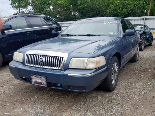 2MEFM74V97X609367 - 2007 MERCURY GRAND MARQ BLUE photo 2