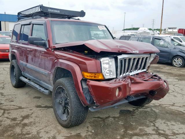 1J8HG48P57C610842 - 2007 JEEP COMMANDER 栗色 照片 1