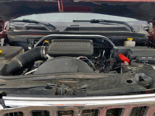 1J8HG48P57C610842 - 2007 JEEP COMMANDER 栗色 照片 7