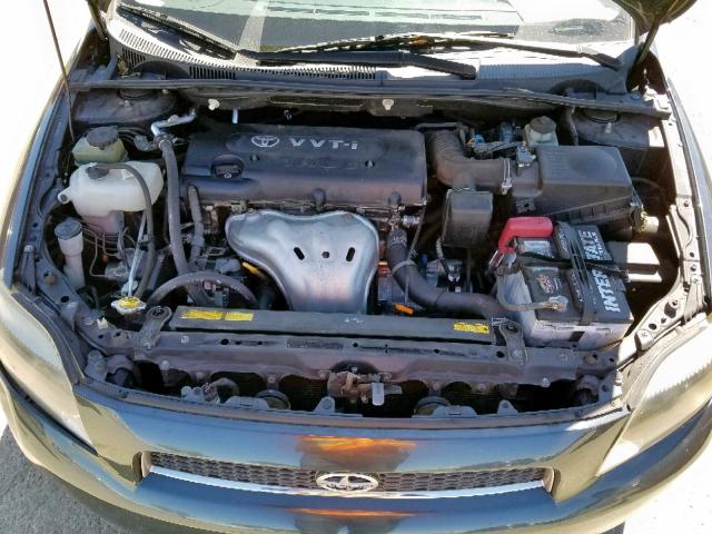 JTKDE177370219291 - 2007 TOYOTA SCION TC BLUE photo 7