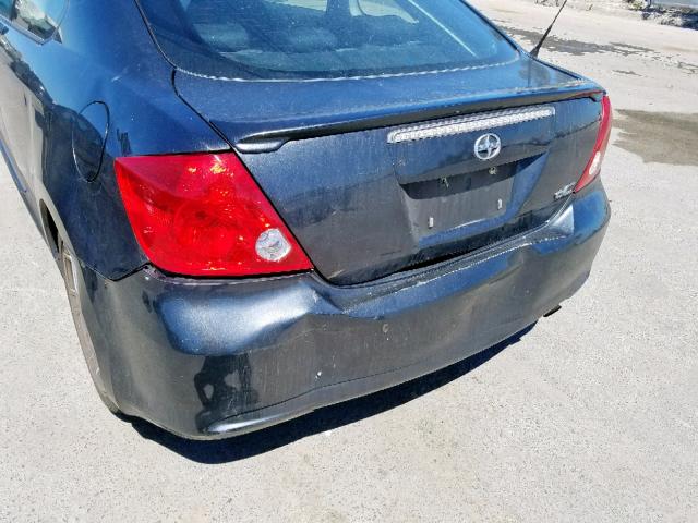 JTKDE177370219291 - 2007 TOYOTA SCION TC BLUE photo 9