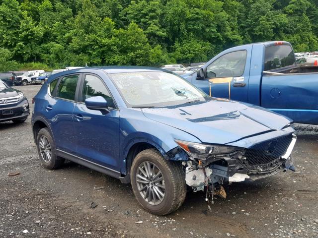 JM3KFBBL7H0159451 - 2017 MAZDA CX-5 SPORT BLUE photo 1