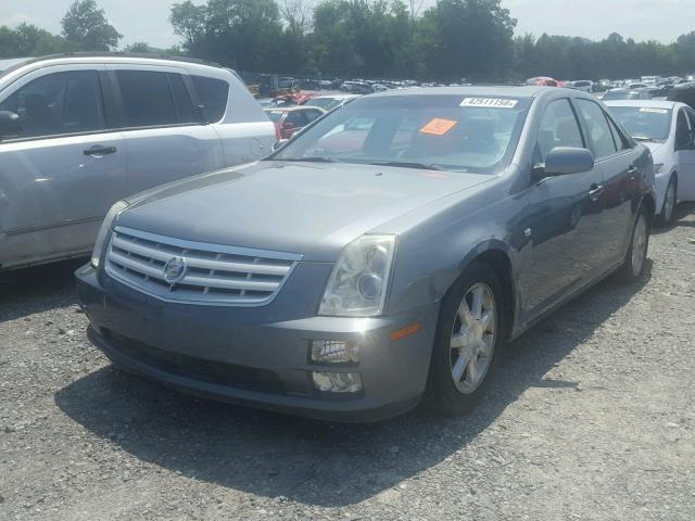 1G6DW677050183626 - 2005 CADILLAC STS GRAY photo 2