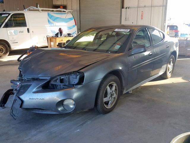 2G2WP522451202647 - 2005 PONTIAC GRAND PRIX GREEN photo 2