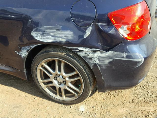 JTKDE177260115924 - 2006 TOYOTA SCION TC ლურჯი ფოტო 9