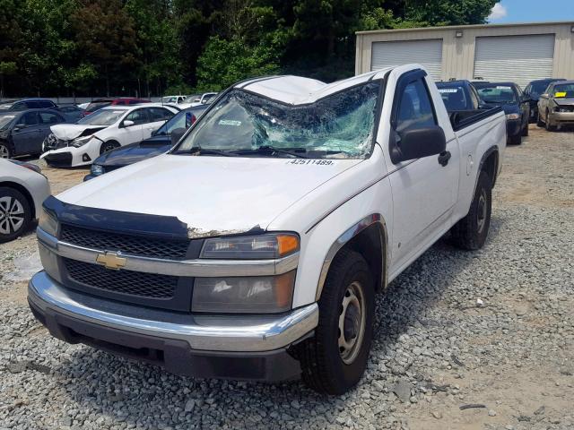 1GCCS148568322883 - 2006 CHEVROLET COLORADO WHITE photo 2