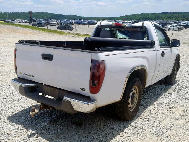 1GCCS148568322883 - 2006 CHEVROLET COLORADO WHITE photo 4