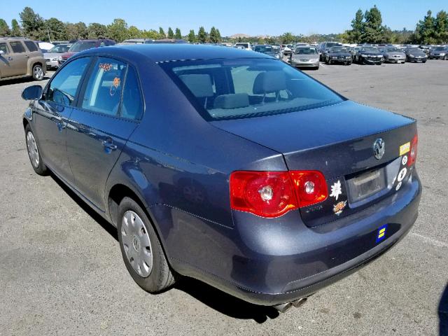 3VWPG71K86M751725 - 2006 VOLKSWAGEN JETTA VALU GRAY photo 3