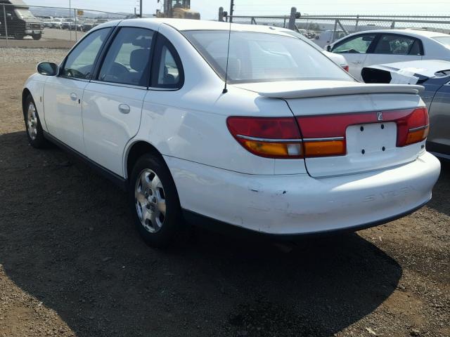 1G8JW52R3YY670676 - 2000 SATURN LS2 WHITE photo 3