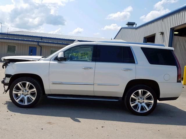 1GYS4MKJ0FR552395 - 2015 CADILLAC ESCALADE L WHITE photo 10