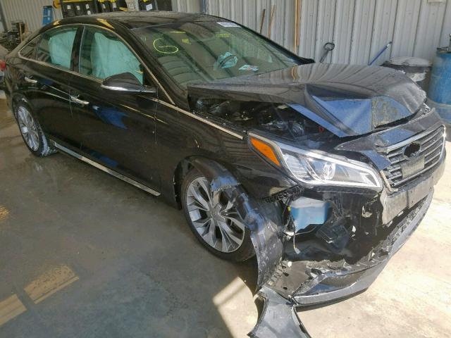 5NPE34AB0FH153073 - 2015 HYUNDAI SONATA SPO BLACK photo 1