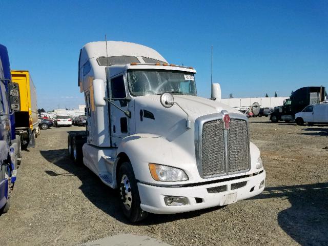 1XKAA49X7BJ287282 - 2011 KENWORTH CONSTRUCTI WHITE photo 1